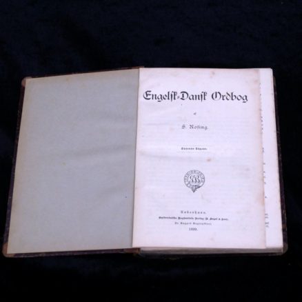 S. Rosing, Engelsk - Dansk ordbog