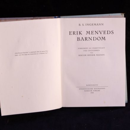 B. S. Ingemann, Erik Menveds Barndom - Image 2