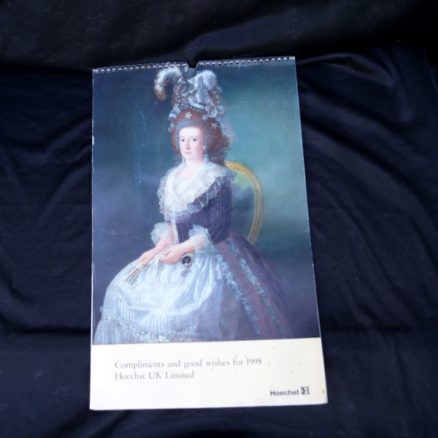 Hoechst,  kunstkalender 1995