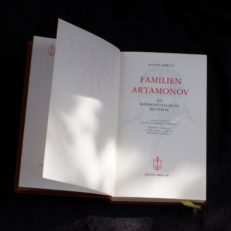 Maksim Gorkij, Familien Artamonov