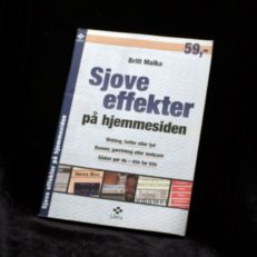 Britt Malka, Sjove effekter på hjemmesiden