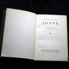 Einar Christiansen, Joppe