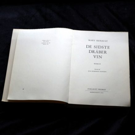 Mary Renault,  De sidste dråber vin - Image 2