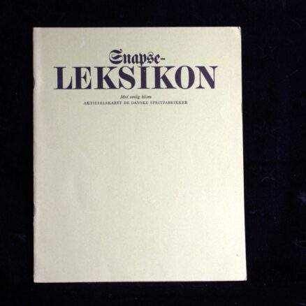 Knud Bidstrup, Snapseleksikon - 1968