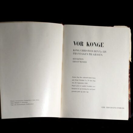 Ernst Mentze, Vor konge