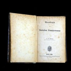 B. W. König, Handbuch des deutschen Konsularwesens