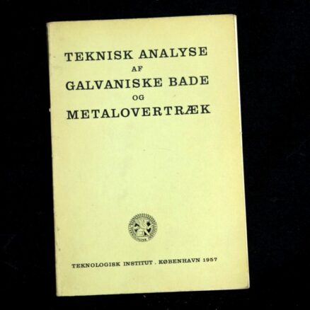Palle Bang, Teknisk analyse af galvaniske bade og metalovertræk