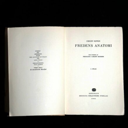 Emery Reves, Fredens Anatomi - Image 2