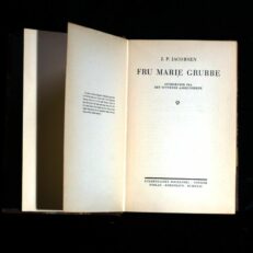 J.P. Jacobsen, Fru Marie Grubbe