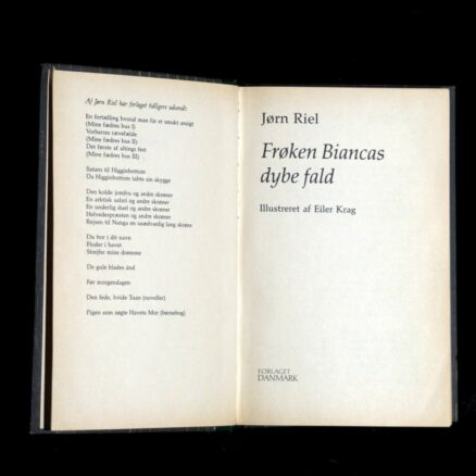 Jørn Riel, Frøken Biancas dybe fald