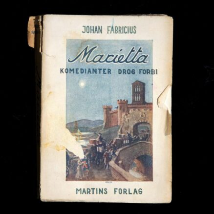Johan Fabricius, Marcietta - Komedianter drog forbi