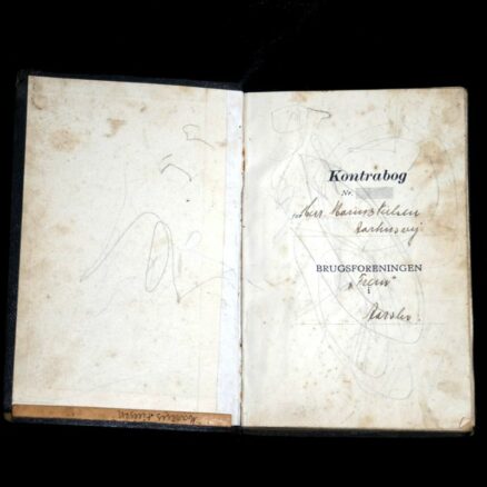 Kontrabog, Aarslev brugsforening 1937