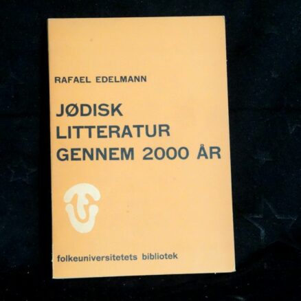 Rafael Edelmann, Jødisk litteratur gennem 2000 år