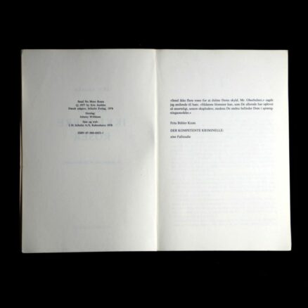 Eric Ambler, Send ikke flere roser - Image 2