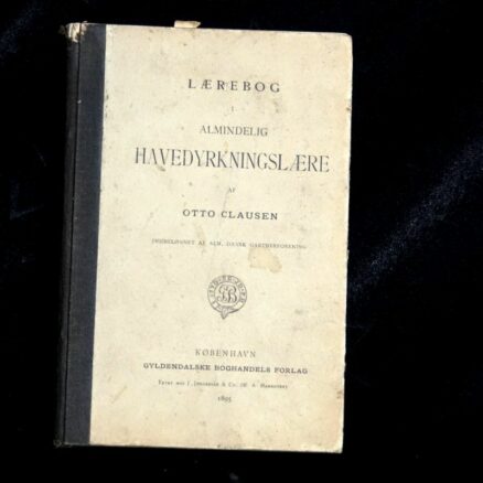 Otto Clausen, Lærebog i almindelig Havedyrkningslære