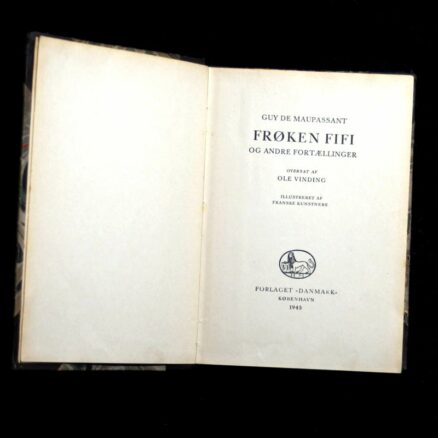 Guy de Maupassant, Frk. Fifi og andre fortællinger