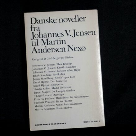 Carl Bergstrøm-nielsen,  Danske noveller fra Johannes V. Jensen til Martin Andersen Nexø - Image 3