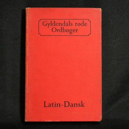 Thure Hastrup, Latin-dansk ordbog