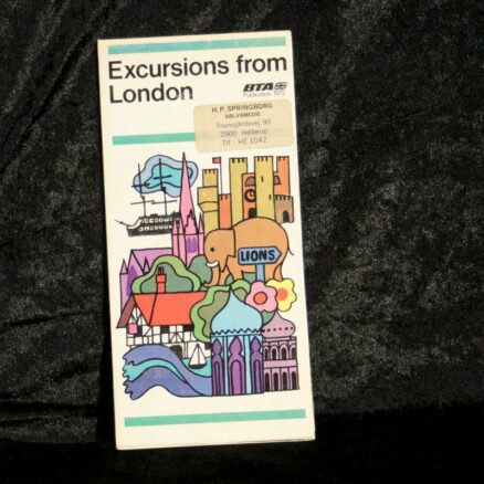 Excursions from London, kort