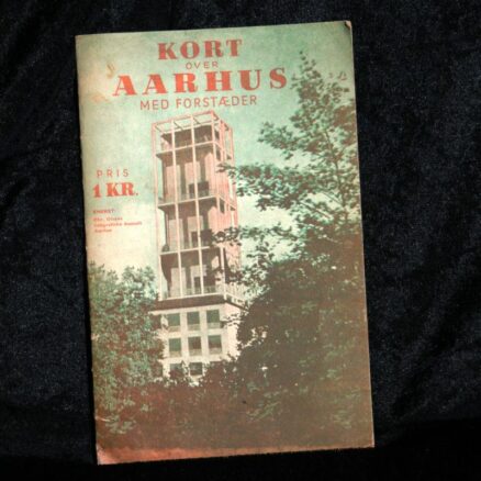 Chr. Olsens litografiske anstalt, Aarhus, Kort over Aarhus med forstæder