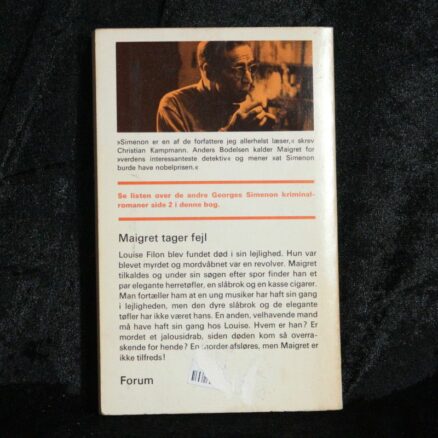 Georges Simenon, Maigret tager fejl - Image 3