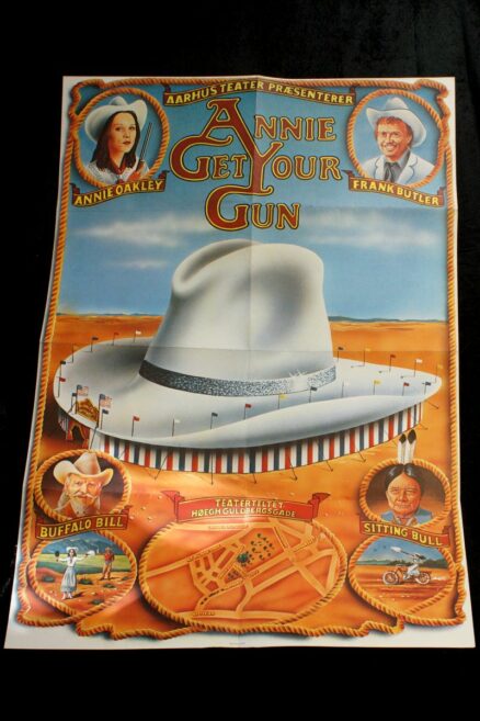 Aarhus Teater,  Annie get your gun - Plakat