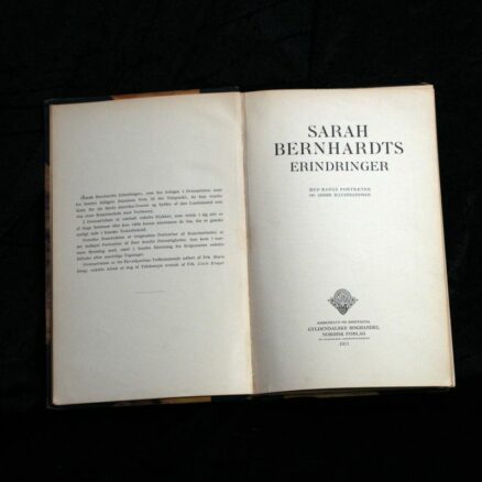 Sarah Bernhardt, Sarah Bernhardts Erindringer