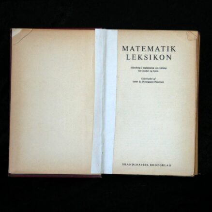B Østergaard Pedersen, Matematik leksikon
