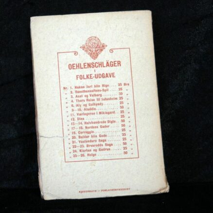 Adam Oehlenschläger, Axel og Valborg - Image 3