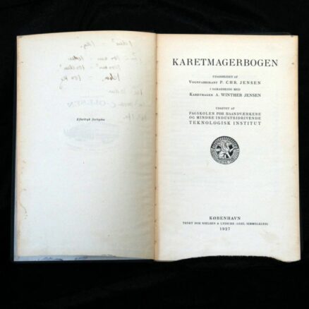 P. Chr. Jensen, Karetmagerbogen - Image 2