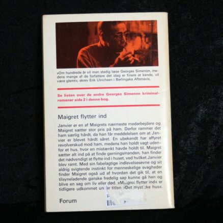 Georges Simenon, Maigret flytter ind - Image 3