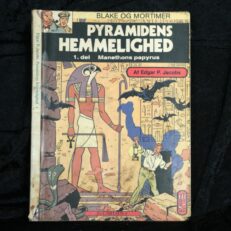 Edgar P. Jacobs, Pyramidens hemmelighed - 1. del: Manethons papyrus