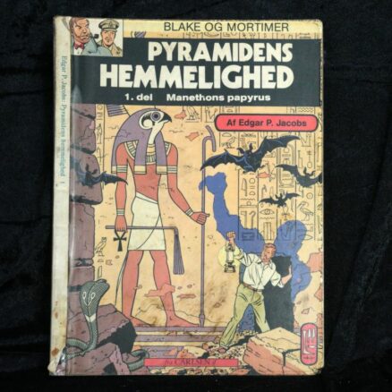 Edgar P. Jacobs, Pyramidens hemmelighed - 1. del: Manethons papyrus