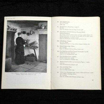 Jan Zibrandsen, Skagens Museum, Illustreret katalog 1964 - Image 2