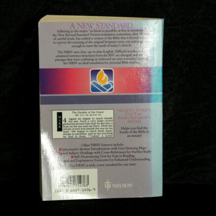 Holy Bible,  New Revised Standard Version/Black Letter Edition - Image 3