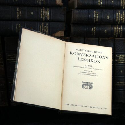 T. Vogel-Jørgensen, Illustreret Dansk Konversations leksikon - 24 bind - Image 3