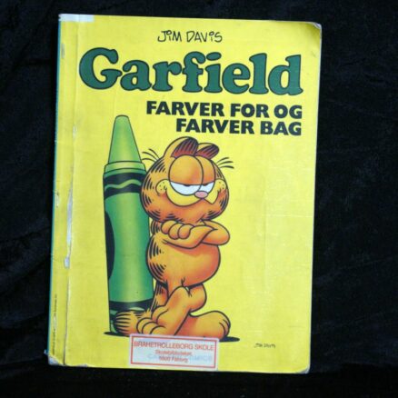 Jim Davis, Garfield - farver for og farver bag
