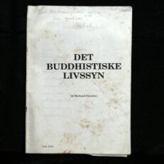 Richard George Causton, Det buddhistiske livssyn