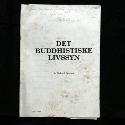 Richard George Causton, Det buddhistiske livssyn