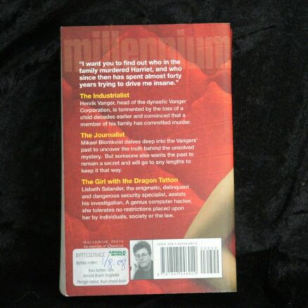 Stieg Larsson, The Girl with the Dragon Tattoo - Image 3