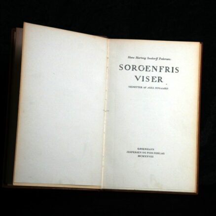 Hans Hartvig Seedorff Pedersen, Sorgenfri synger - Enogtyve Viser og Sange - Image 2