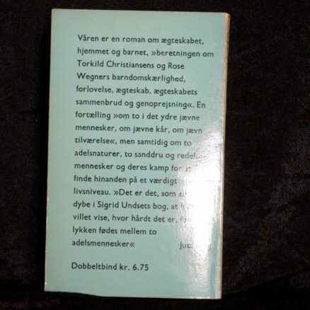 Sigrid Undset, Våren - Image 3