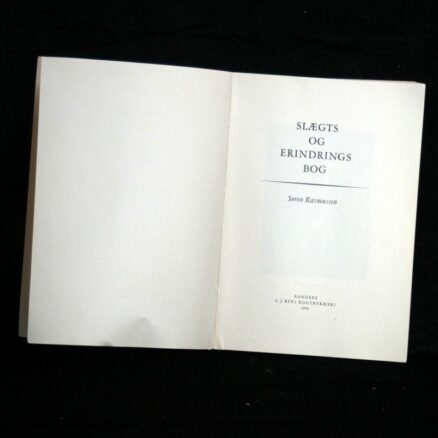 Søren Rasmussen, Slægts og erindringsbog - Image 2