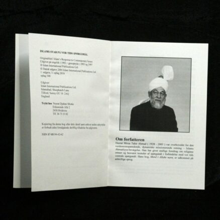 Hazrat Mirza Tahir Ahmad,  Islams svar på vor tids spørgsmål - Image 2