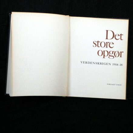 John Thorne, Det store opgør - Verdenskrigen 1914-18