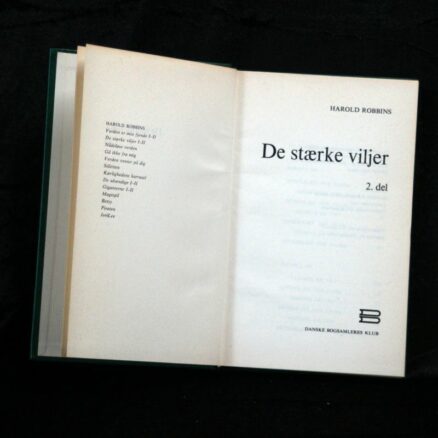 Harold Robbins, De stærke viljer - bind 2 - Image 2
