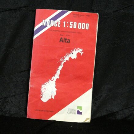 Alta, Norge 1 : 50'000 - kort