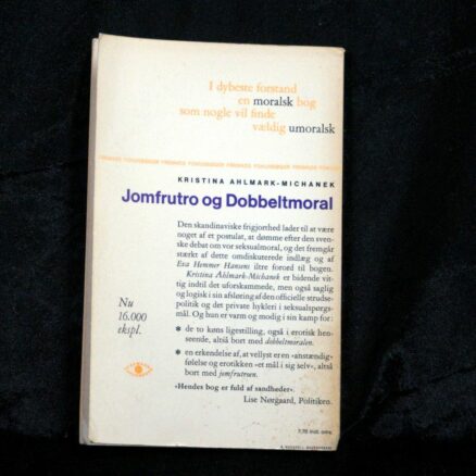 Kristina Ahlmark Michanek, Jomfrutro og Dobbeltmoral - Image 3