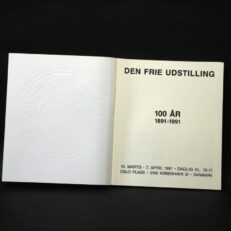 Jytte Nielsen, Den Frie Udstilling 100 år 1891-1991 + Fortegnelse