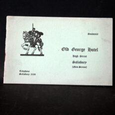 The Old George Hotel, Brochure